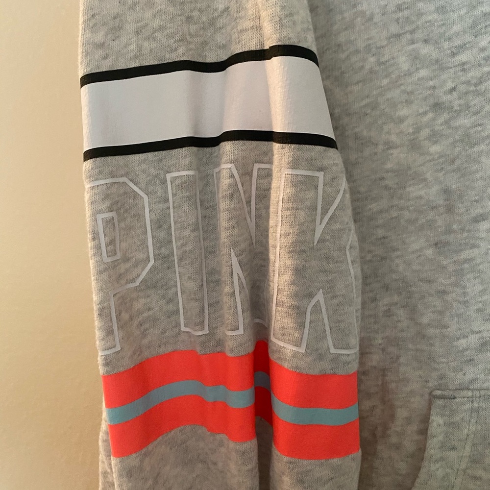 Pink hoodie size large